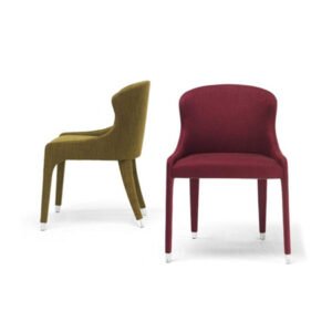 Silla moderna en tela